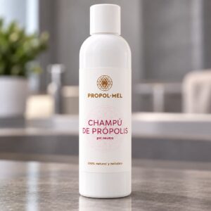 Champú de própolis natural Propol·Mel pH neutro cuidado diario cabello
