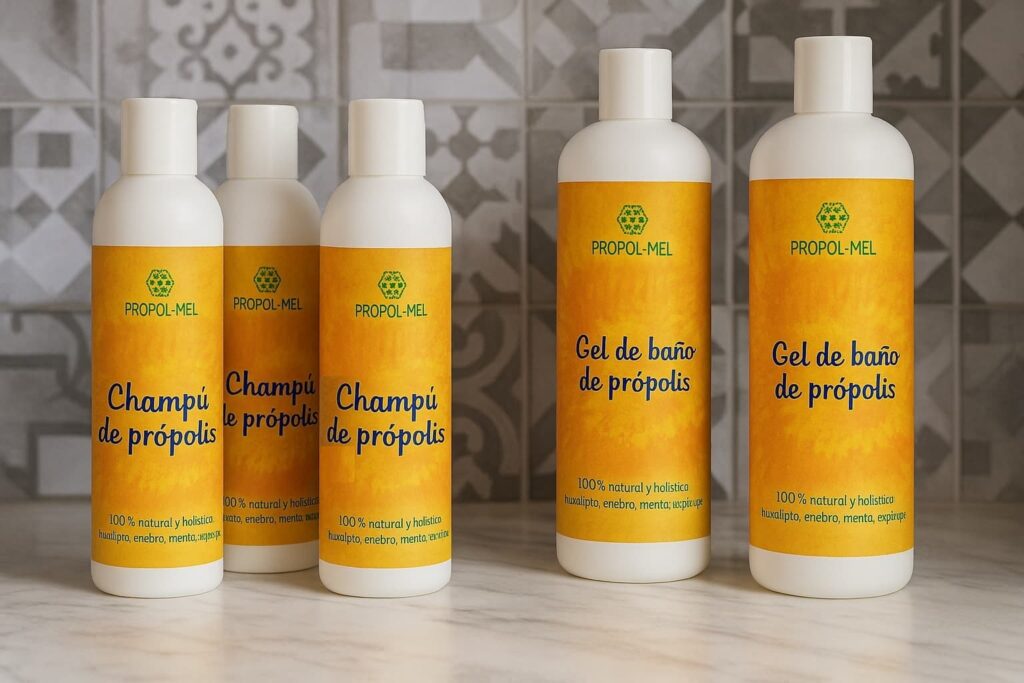Pack 2 geles 3 champus de Propol-Mel