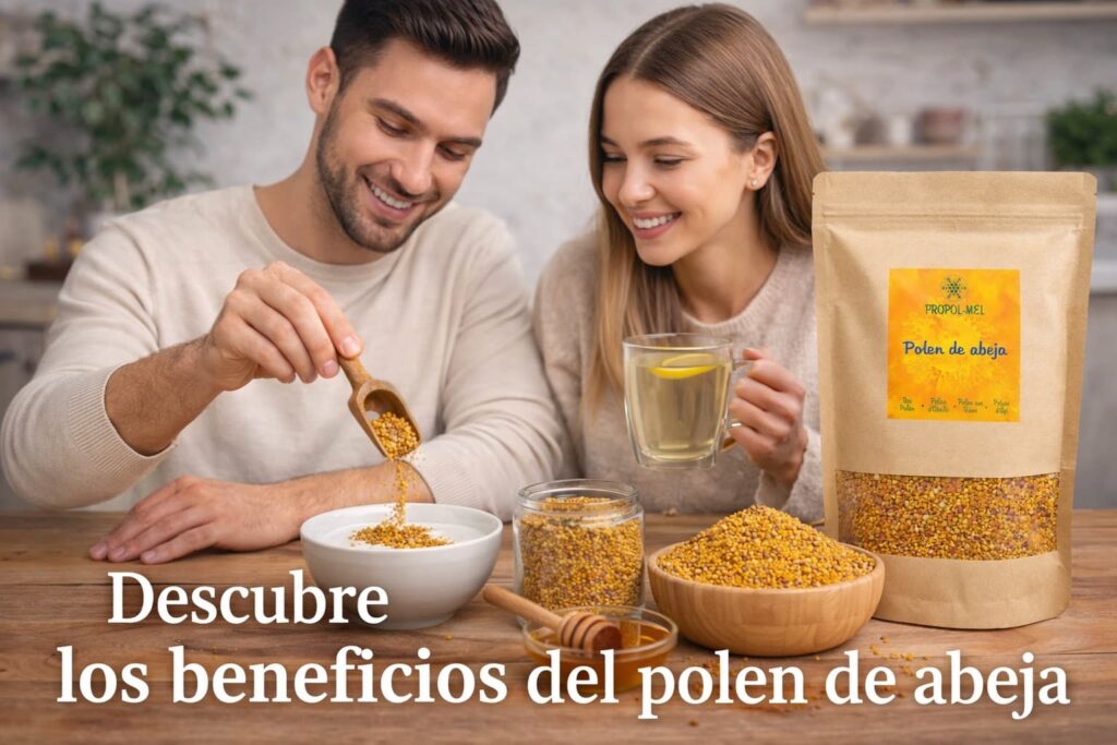 Beneficios polen abeja Propol-Mel