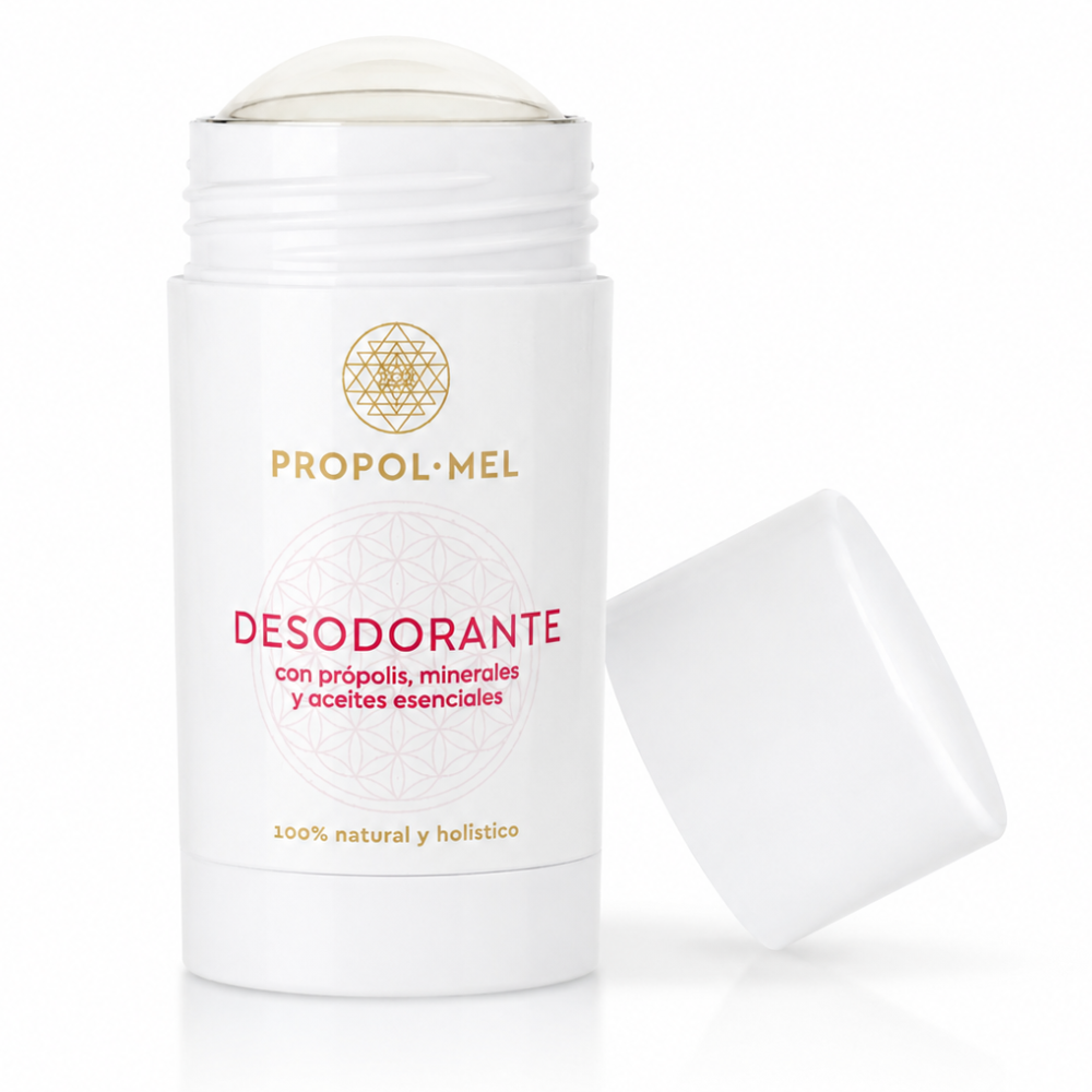 desodorante natural plata propolis larga duración