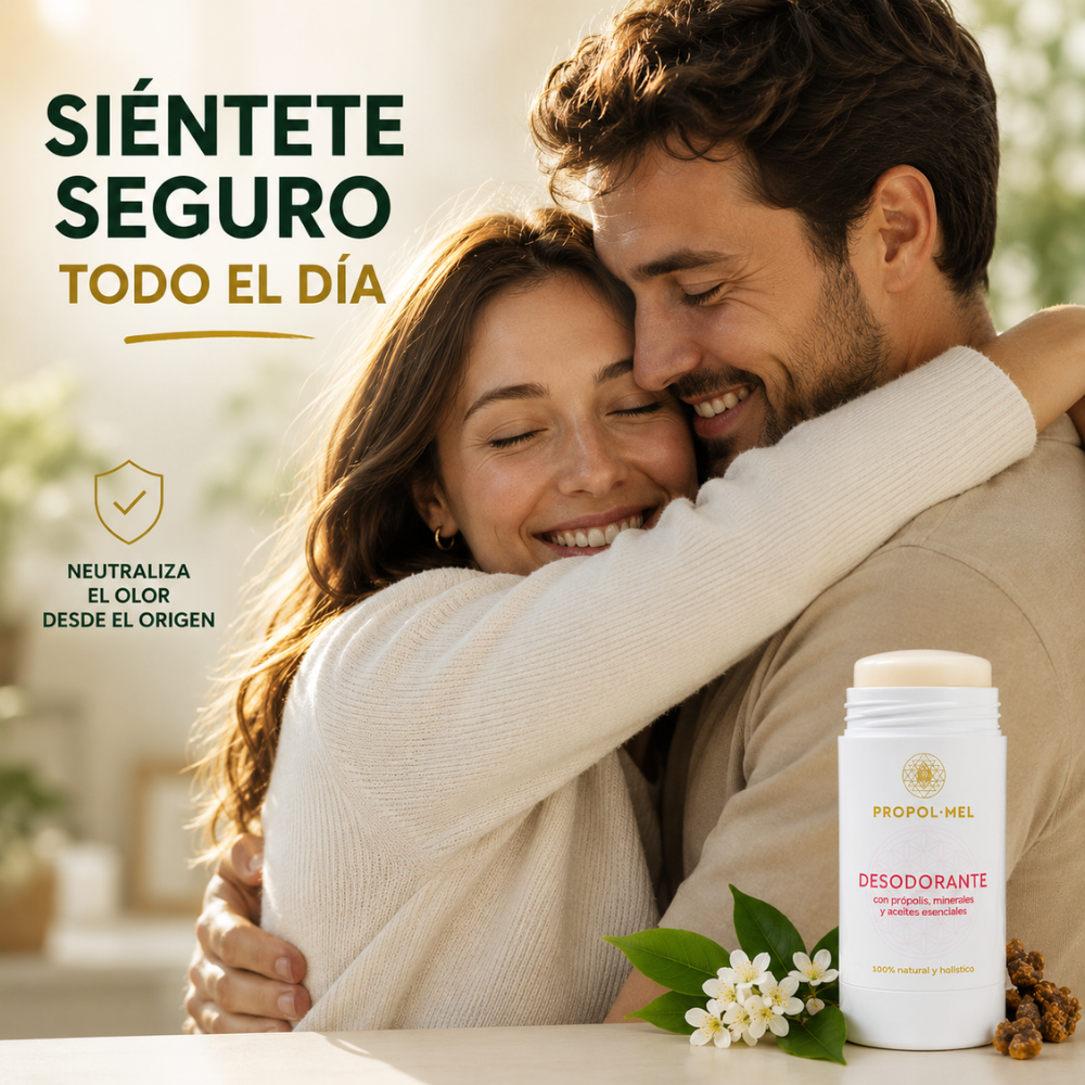 desodorante natural plata propolis larga duración