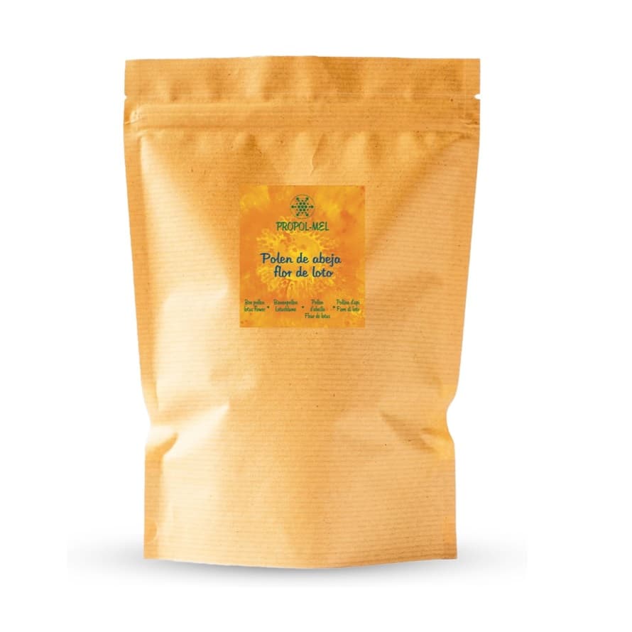 Polen de Flor de Loto. Bolsa con cierra reutilizable Propol·Mel - Imagen 3
