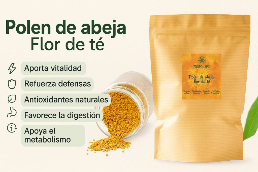 Polen flor del te Propol-Mel