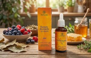 Tintura de própolis sin alcochol Propol-Mel mesa