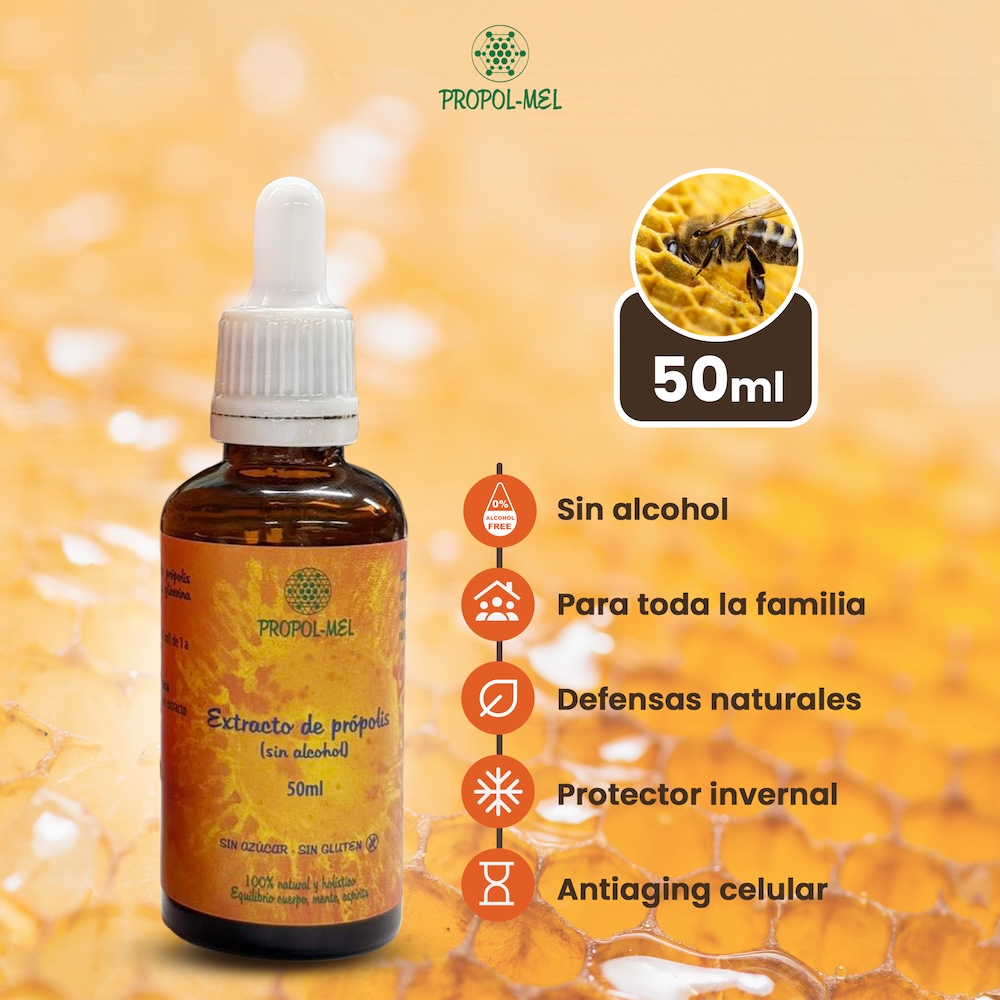 Tintura de própolis sin alcohol Propol-Mel