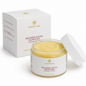 Bálsamo Facial Nutritivo Propol·Mel con sebo de res, própolis y miel. Tarro de 120 g con ingredientes naturales para rostro y cuerpo.